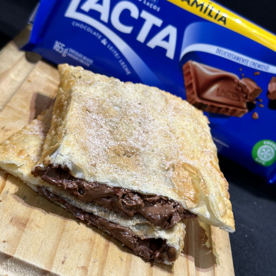 Pastel de chocolate ao leite