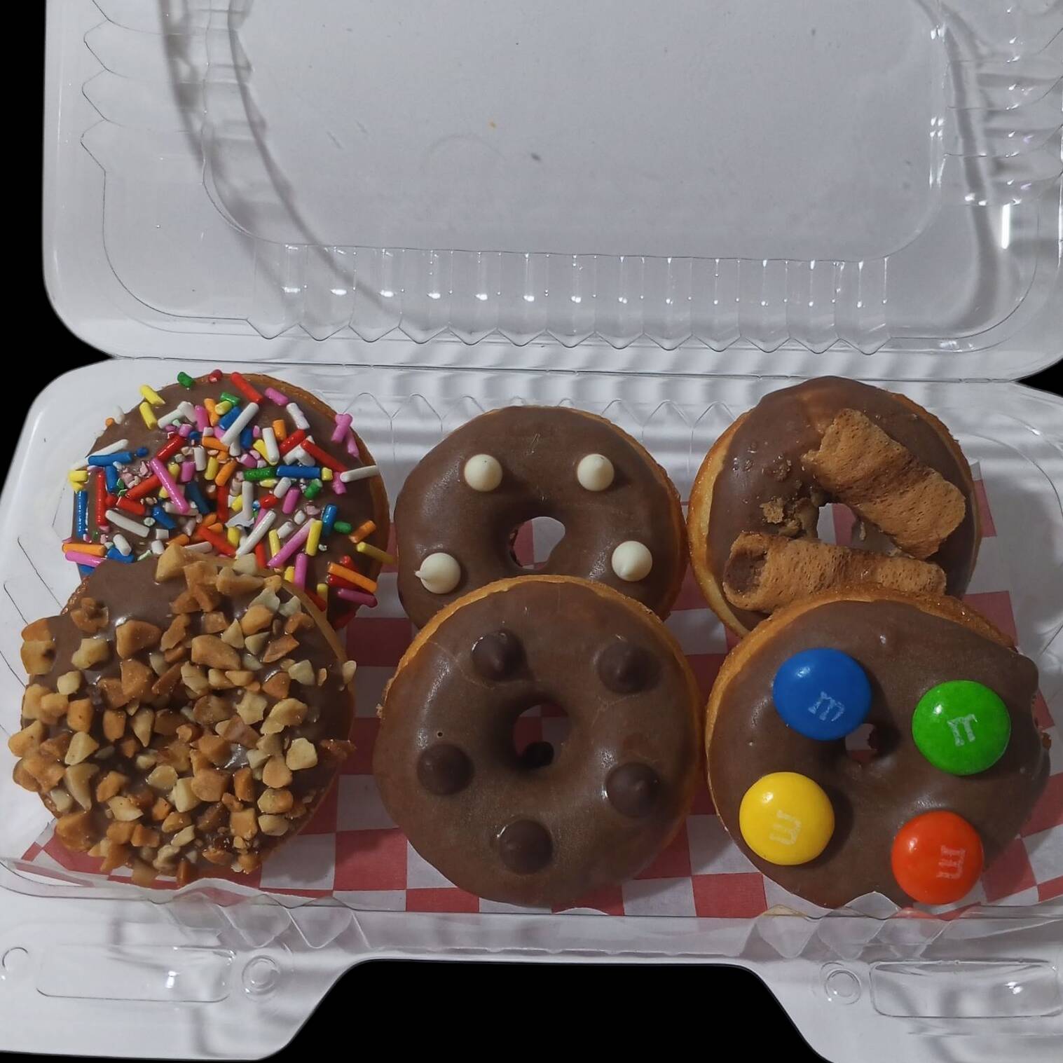 Cajita de Mini Donas x6 UND