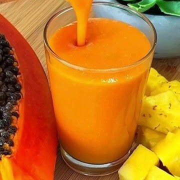 Jugo de Papaya + Linaza 500 ML.