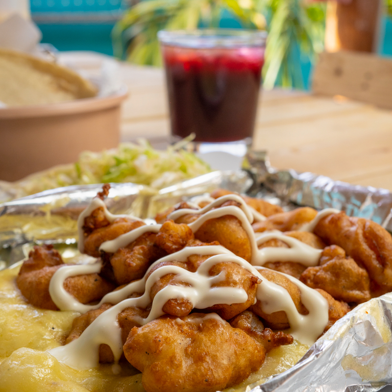 PAPA PARA COMPARTIR CAMARON CAPEADO