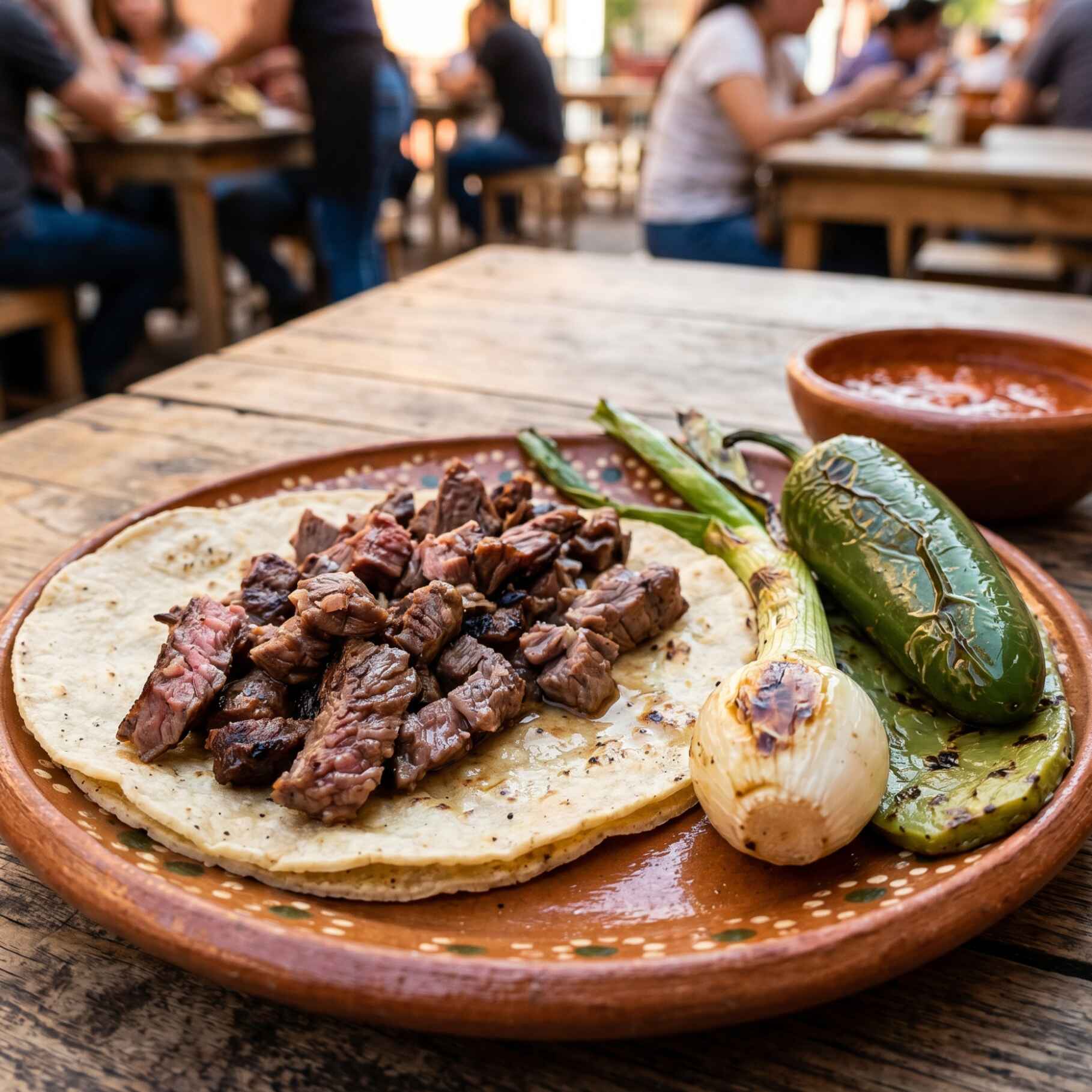 Taco de Arrachera