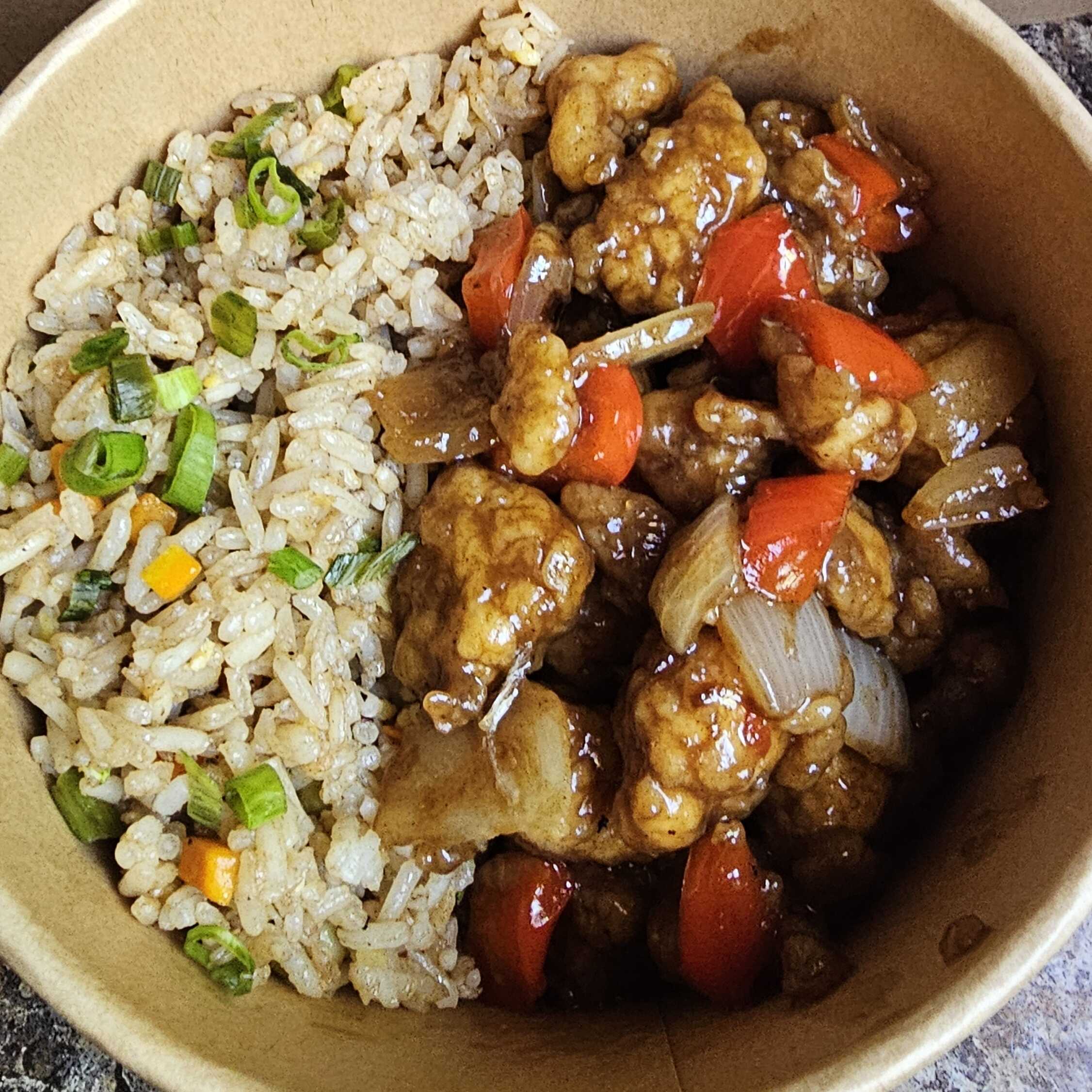 Pollo General + Arroz Frito