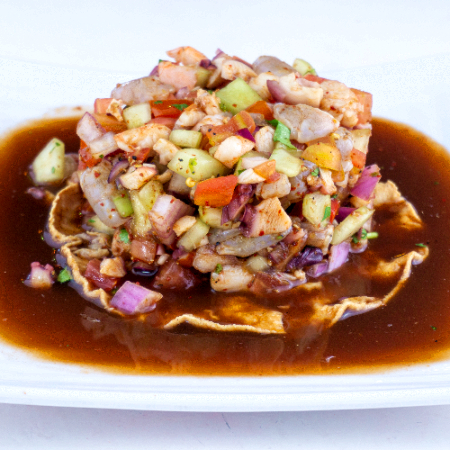 Tostada Ceviche Culichi