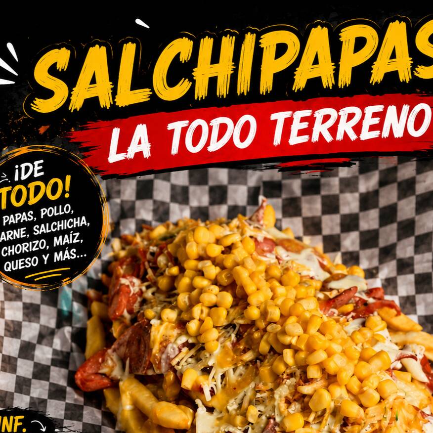 COMBO SAlCHIPAPA TODO TERRENO