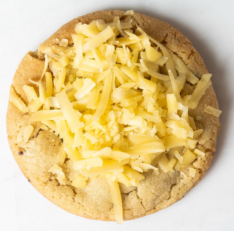 Galleta Nutella Con Queso De Bola.
