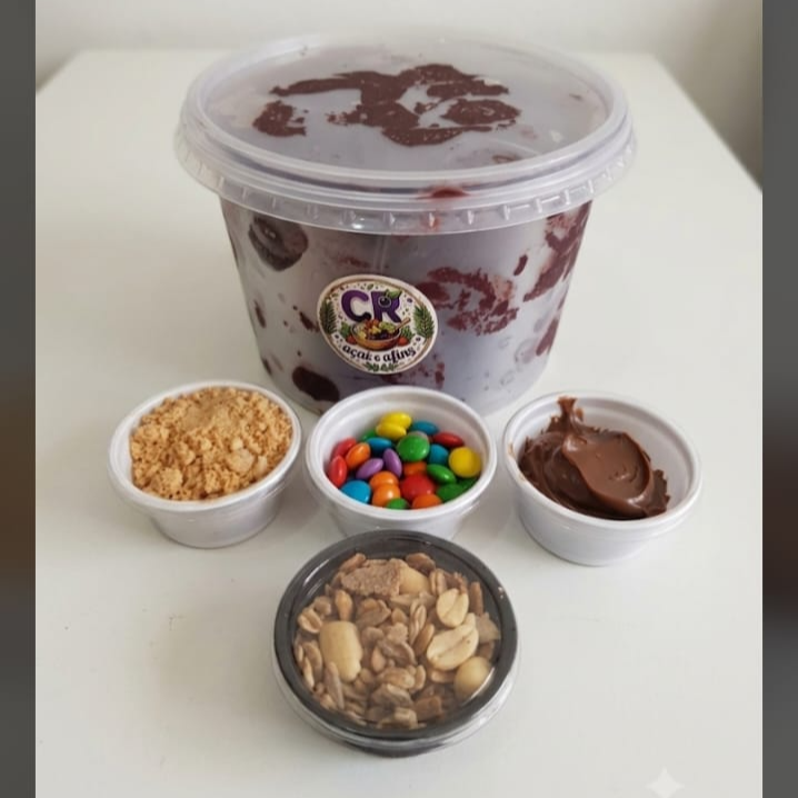 Açai/Creme - 200ml + 2 adicionais Gratis !!