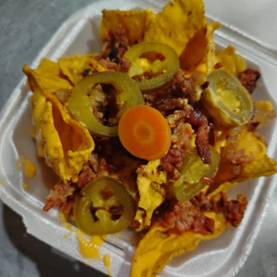 Nachos con Tocino