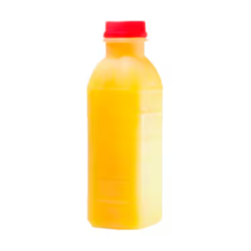 Delicioso caldo de laranja.