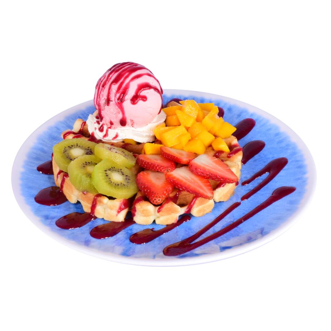 Waffle Frutal