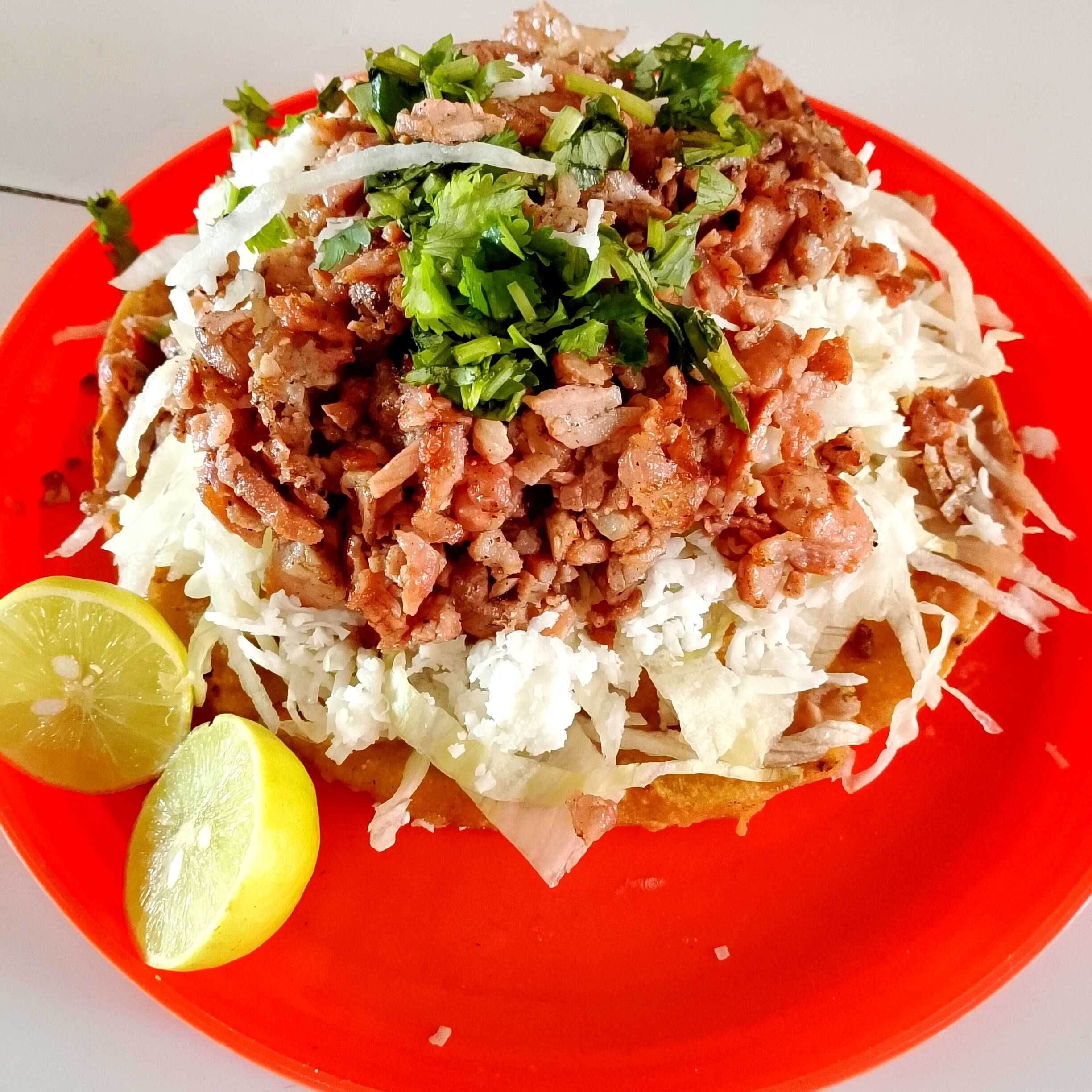 Sopes con Carne