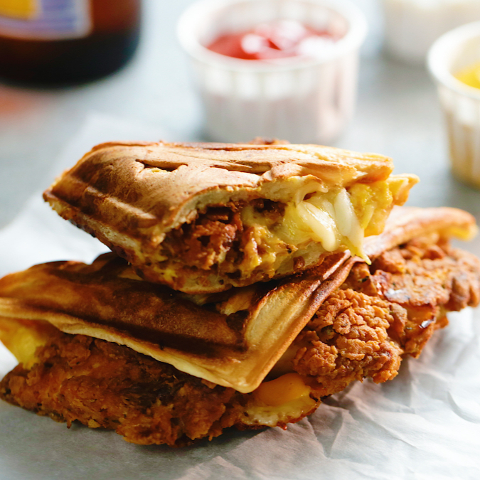 chiken waffle sencillo