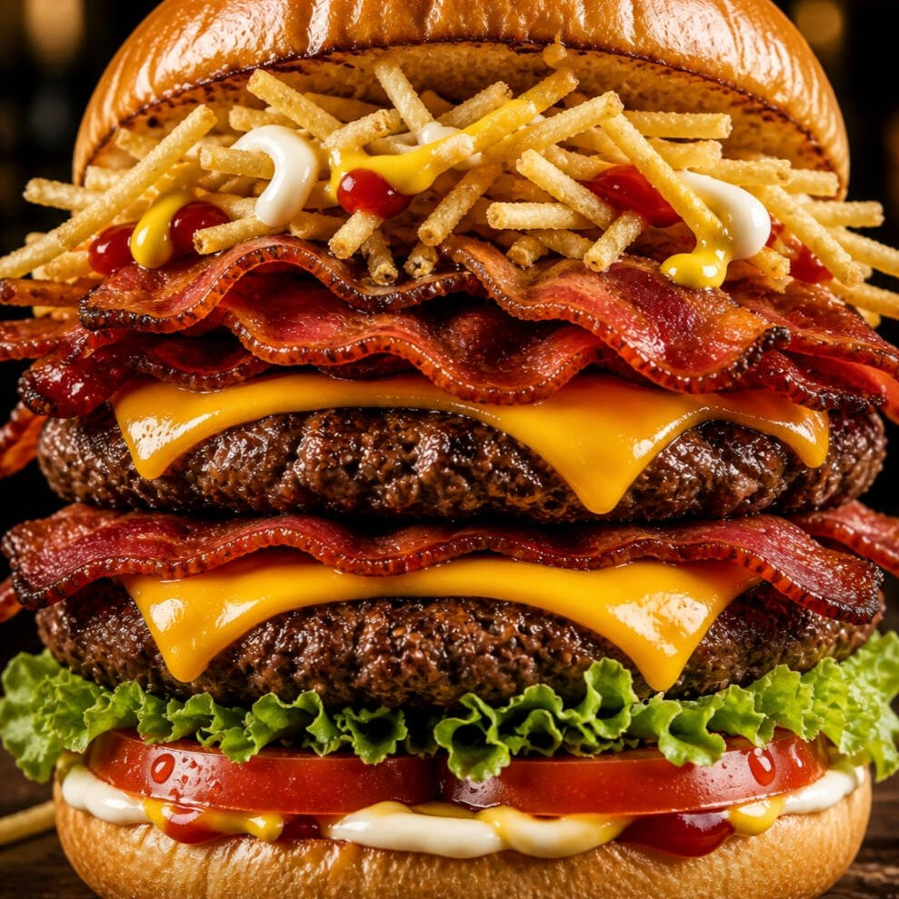 Hamburguesa Doble Gusto