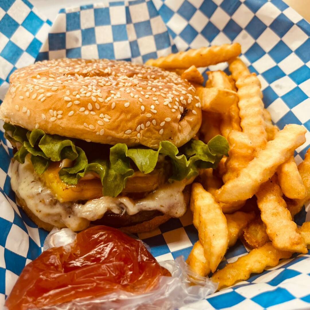 Hamburguesa Sencilla + Papas