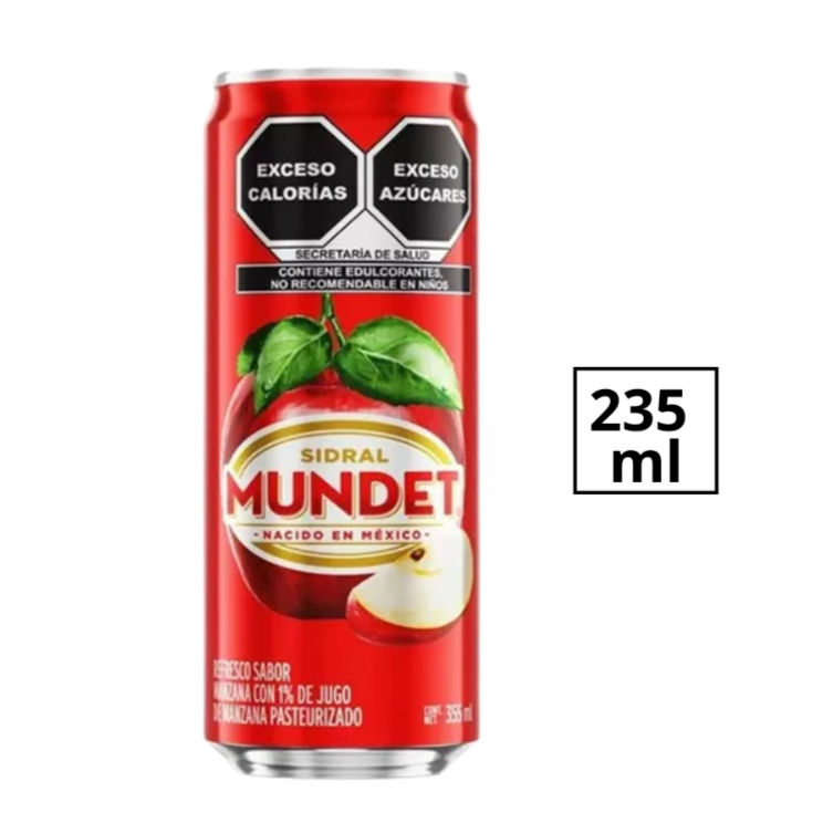 Manzana Mundet Lata 235 Ml