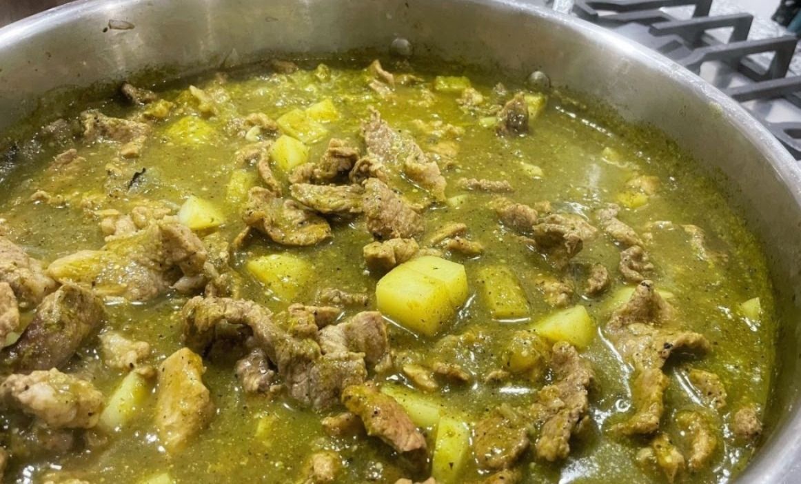 Taco Bistec en Salsa del Dia