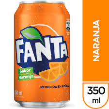 Fanta Naranja Lata