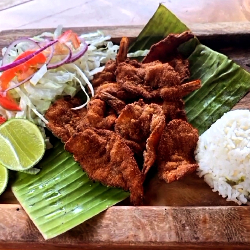 Camarones Empanizados