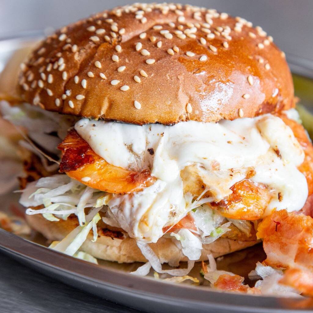 Hamburguesa de Camaron Chica