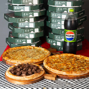 2 Pizzas Grande 35cm + 1 Pizza Pequena 25cm + 1 Refrigerante 2