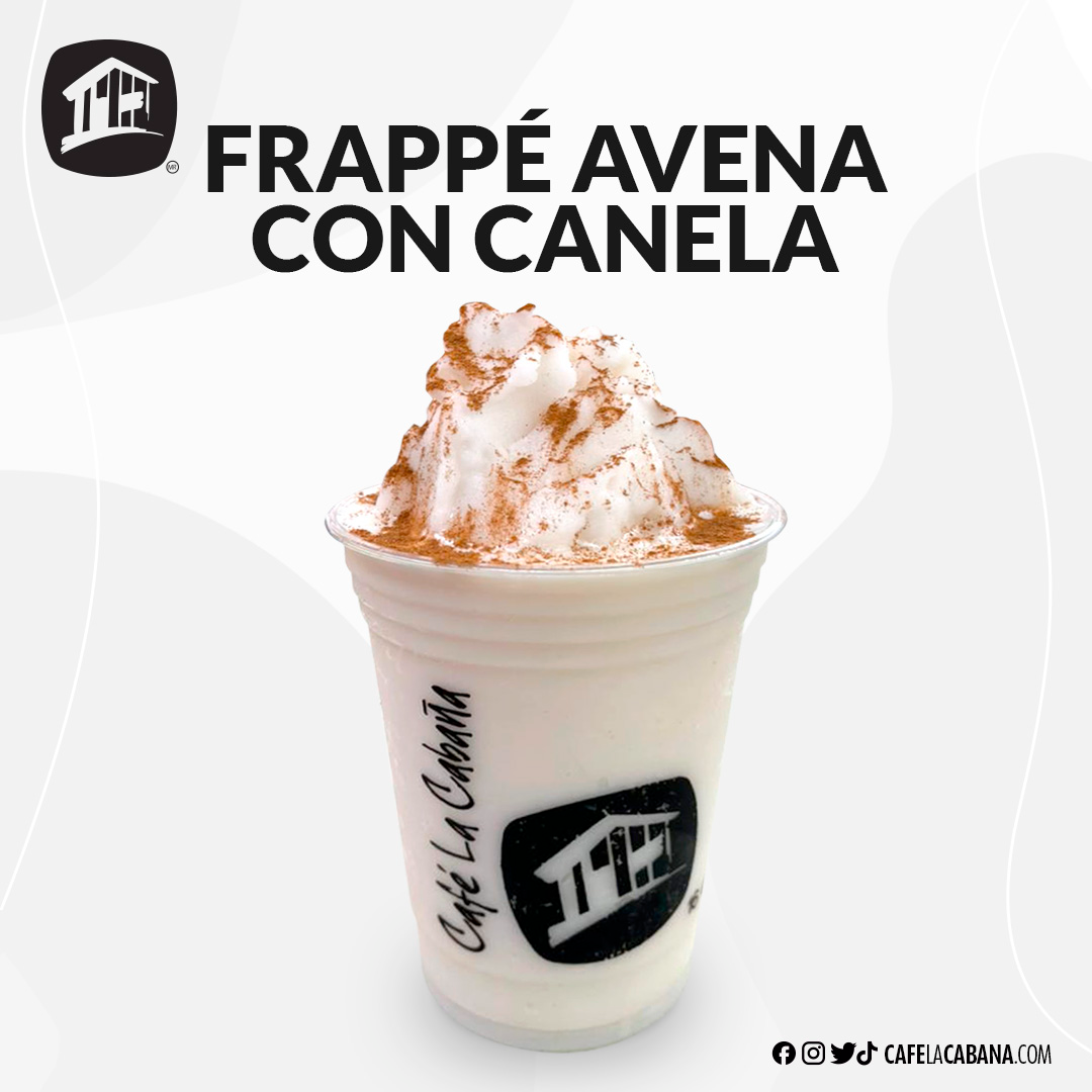 Frappé Avena con Canela