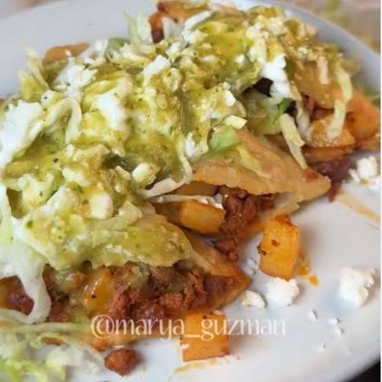 Quesadilla Longaniza C/papas