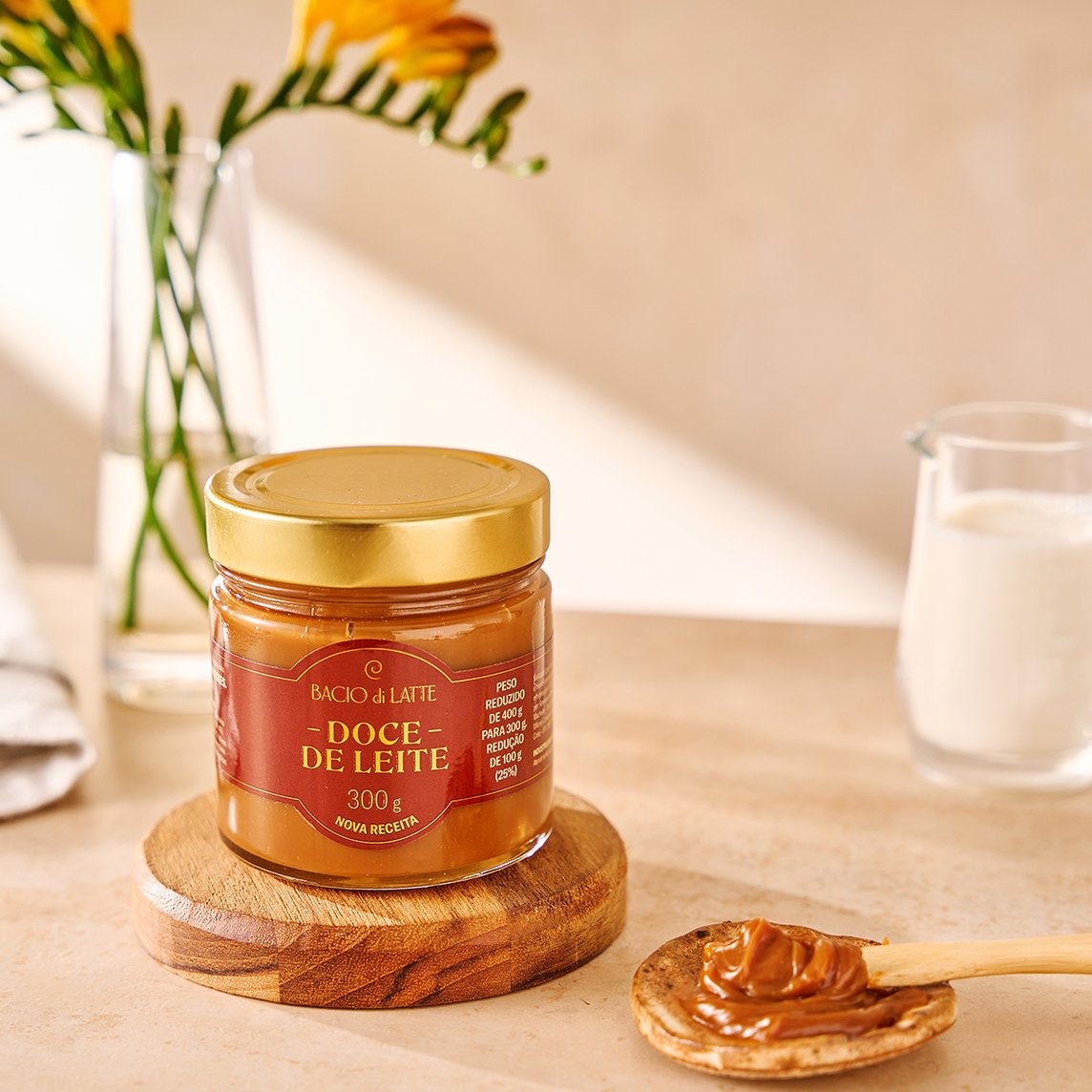 Doce de leite de 300g.