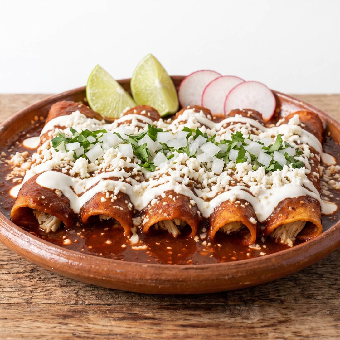 Enchiladas 6 pzas
