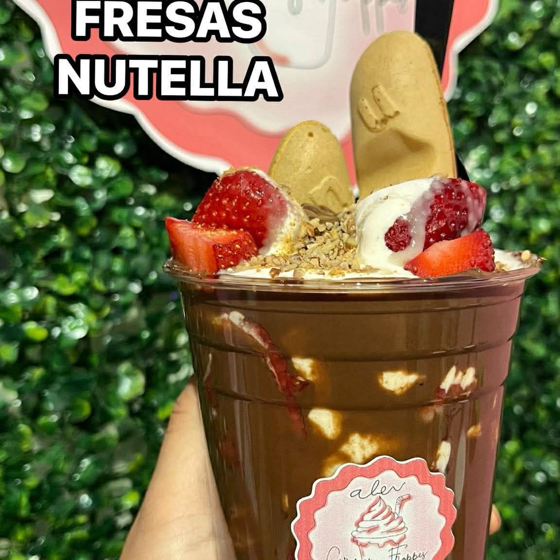 Fresas con Nutella 16 oz