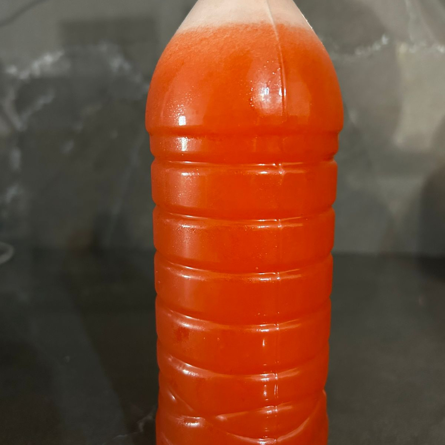 Agua Fresca Chica fresa con limon