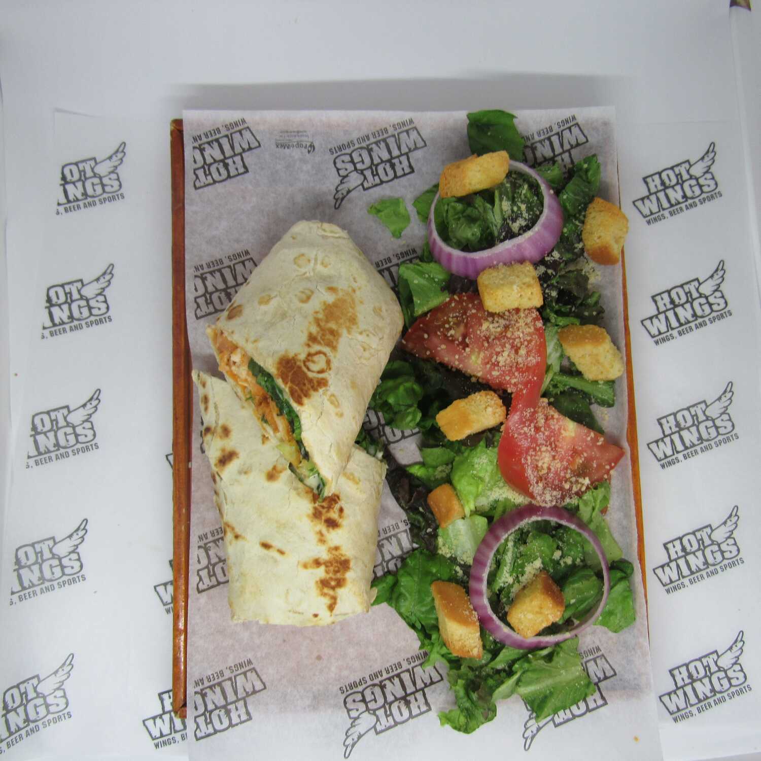 Wrap de arrachera