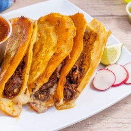 Paquete Tacos Barbacoa con Queso