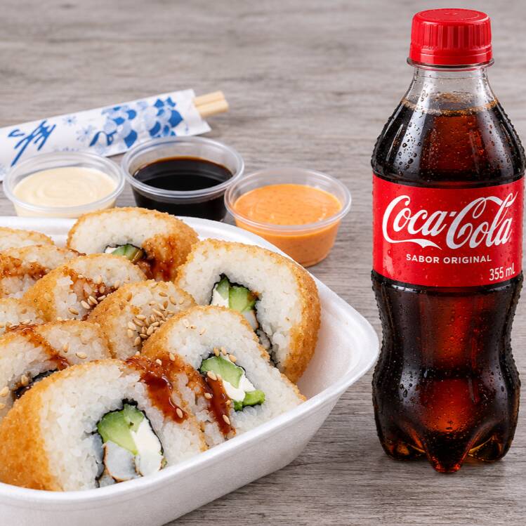 Combo California + Coca Cola