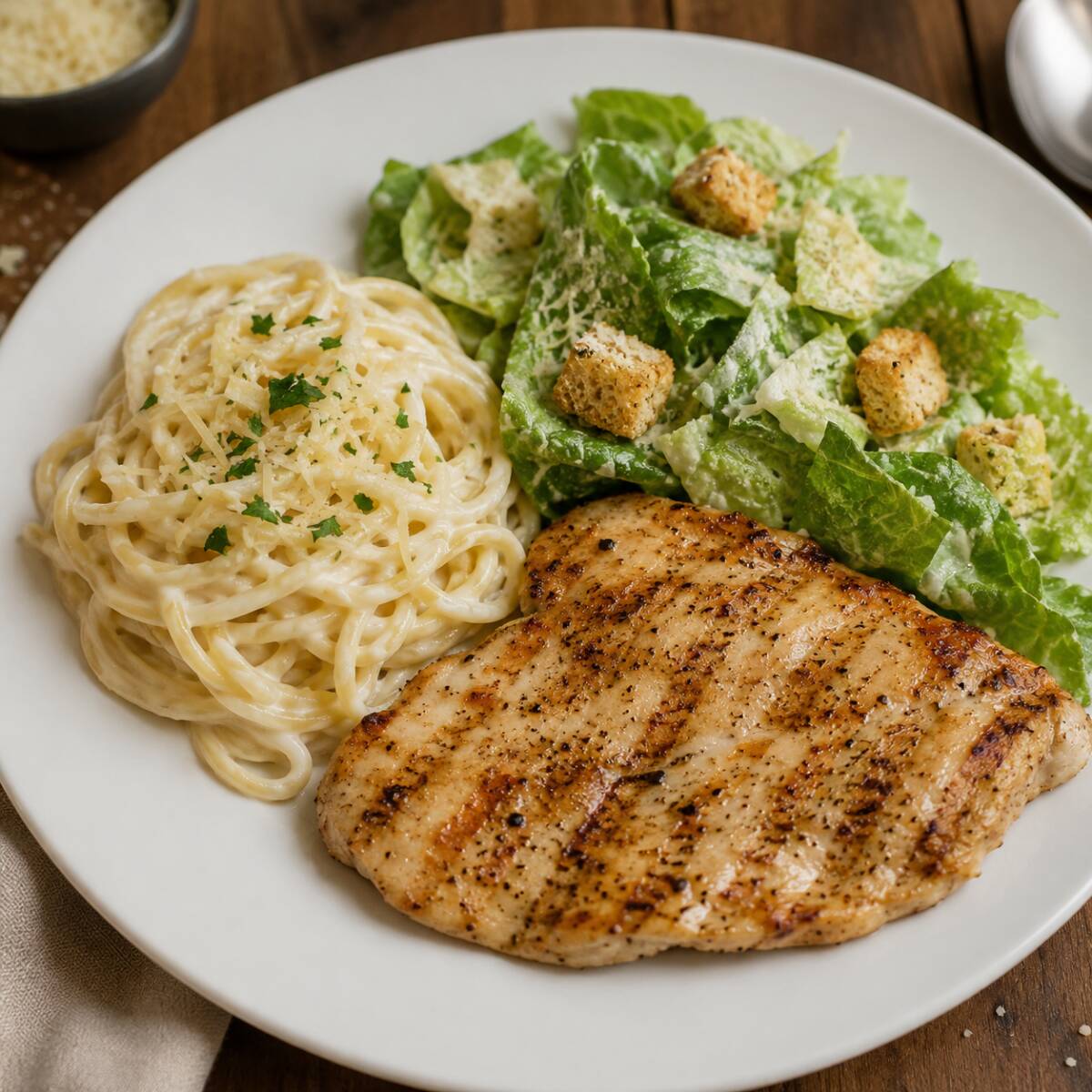 Arma Tu Plato Pollo + Ensalada+Salsa