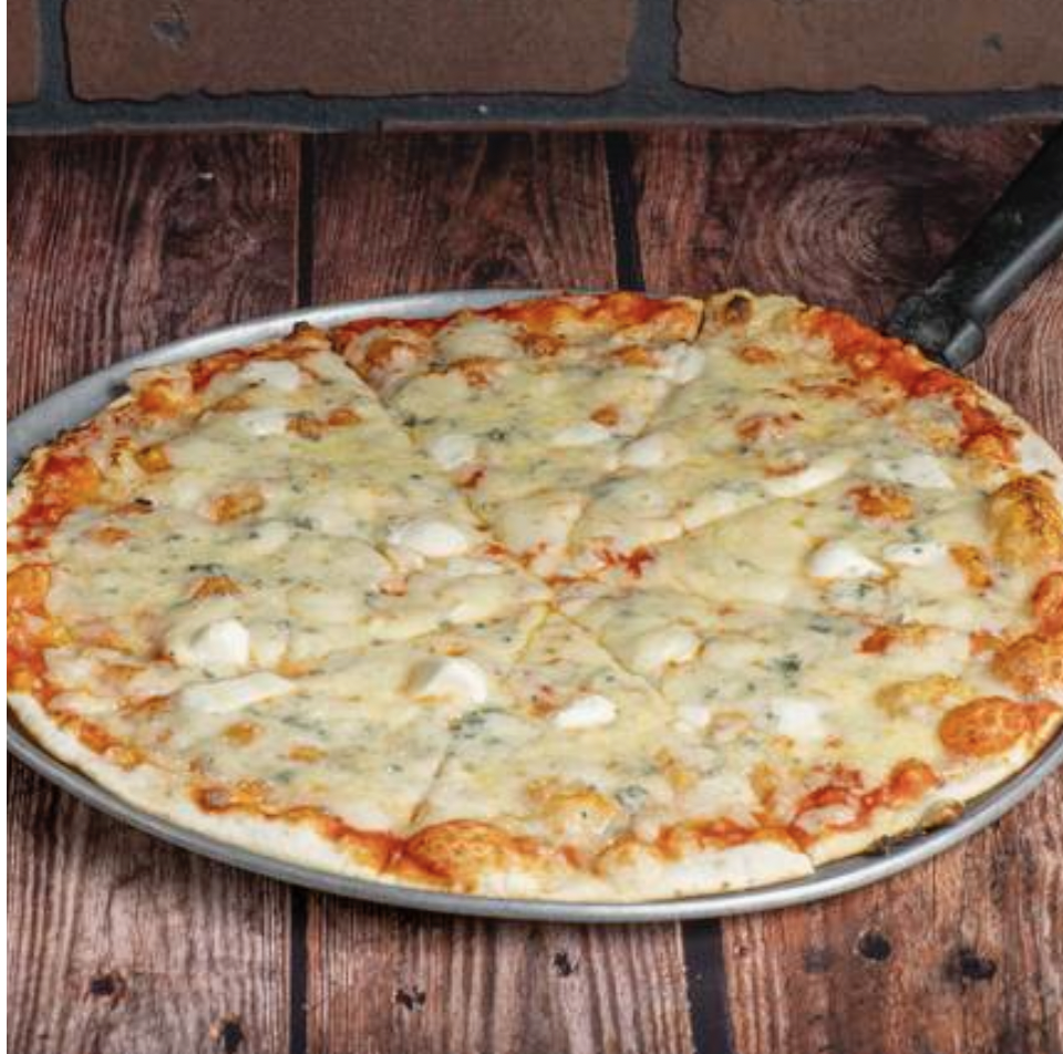 Pizza 4 formaggi.