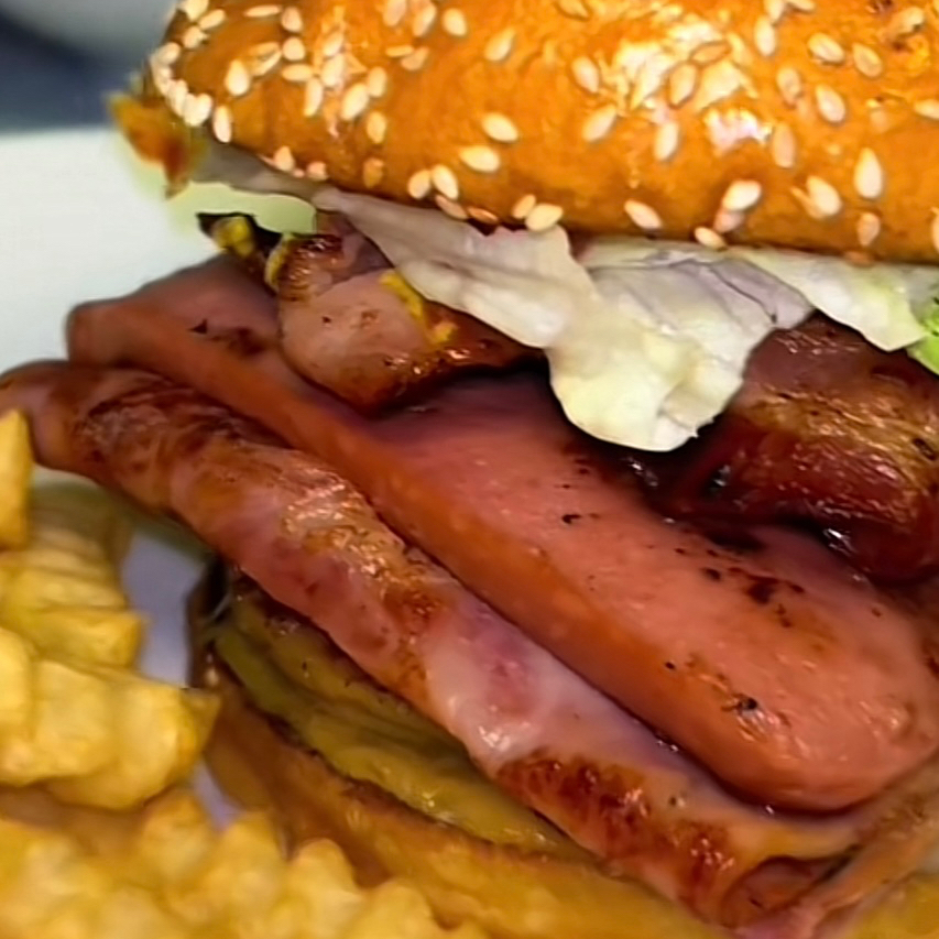 Hamburguesa Hawaiana