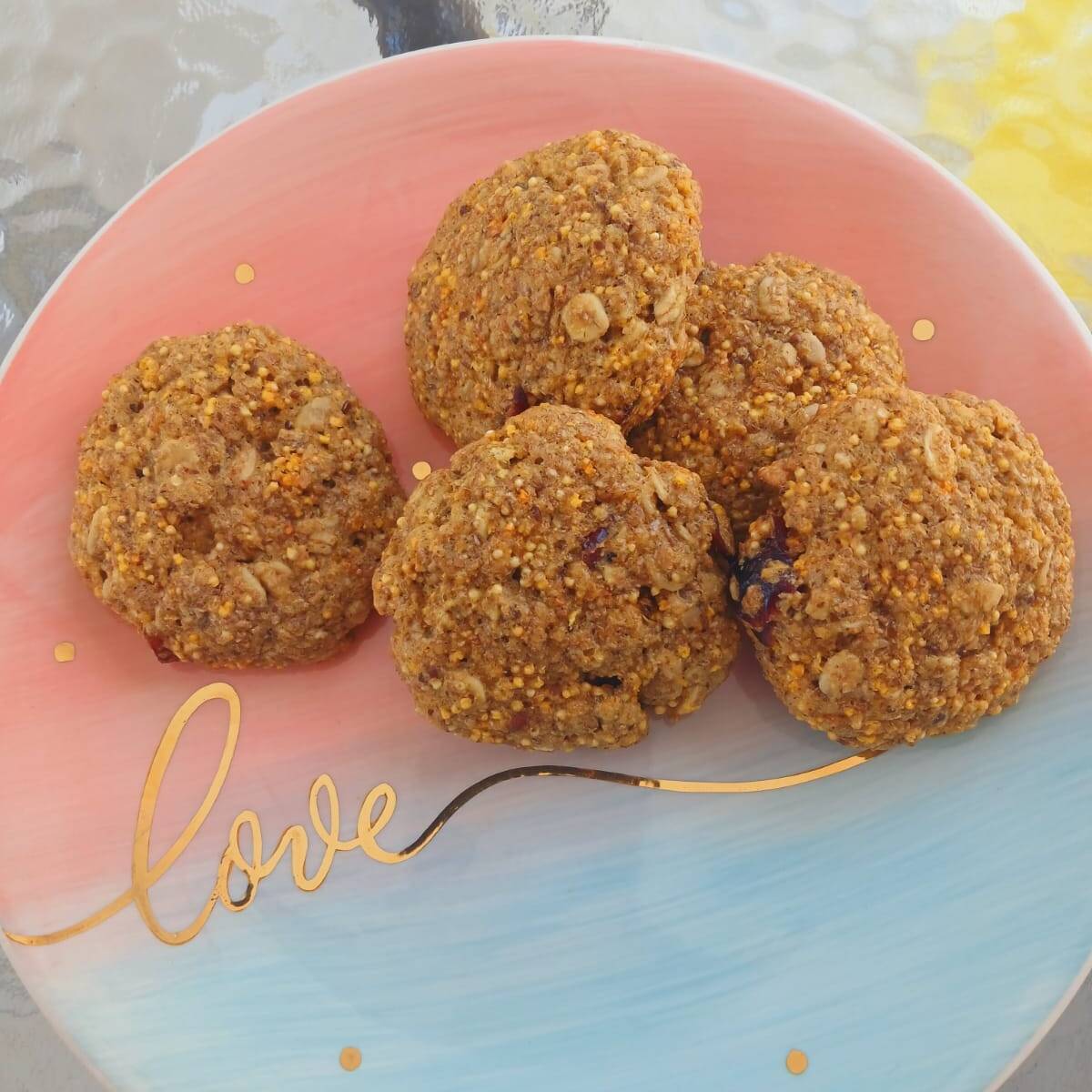 Galletas de Avena y Arándanos
