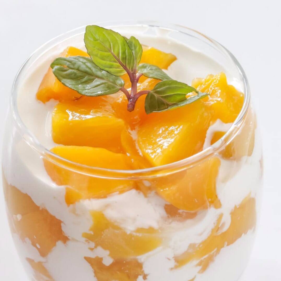 Duraznos con Crema