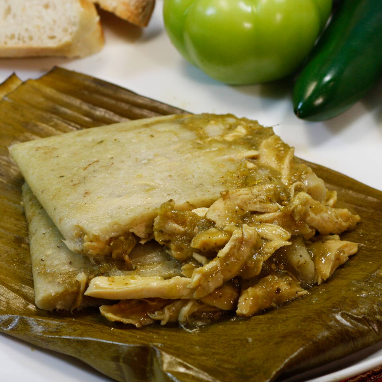 Tamal Oaxaqueño Verde