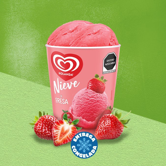 Nieve Fresa 900ml