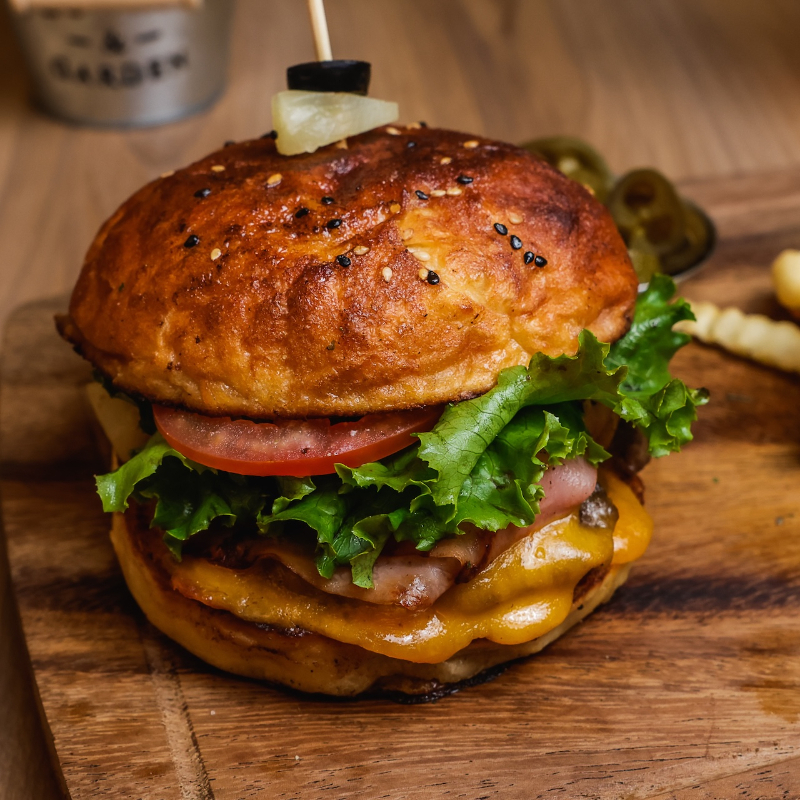 Hamburguesa Hawaiana