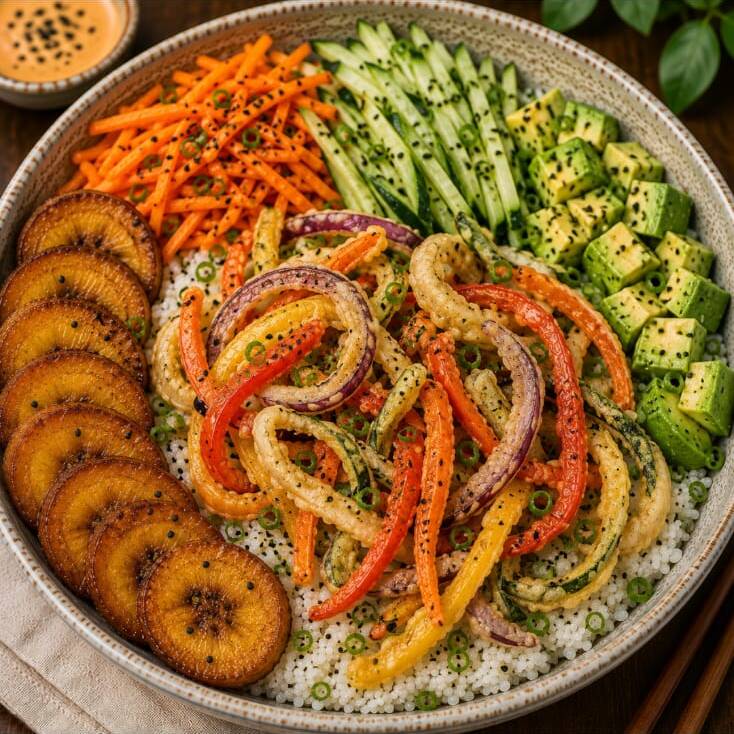 Poke Mixto Vegetariano