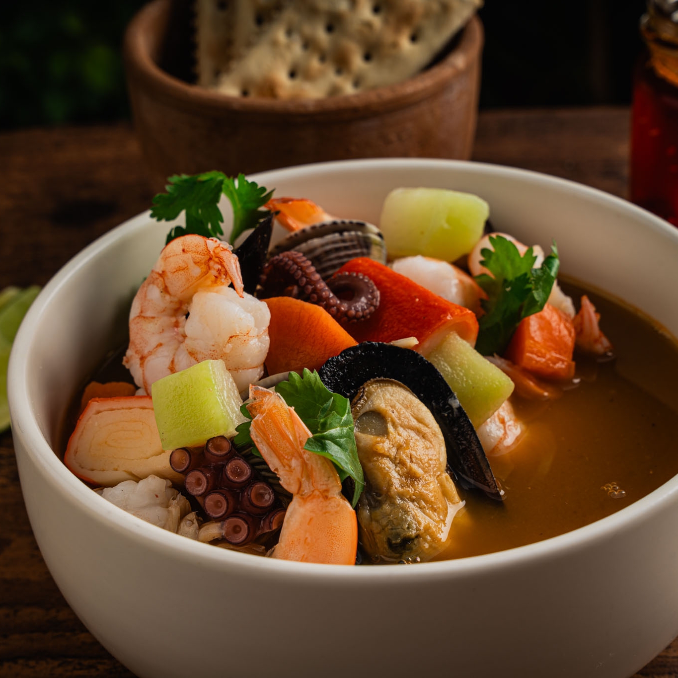 Caldo Combinado Chico