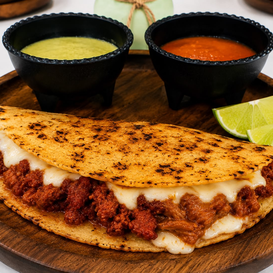 Gringa de Carne Enchilada