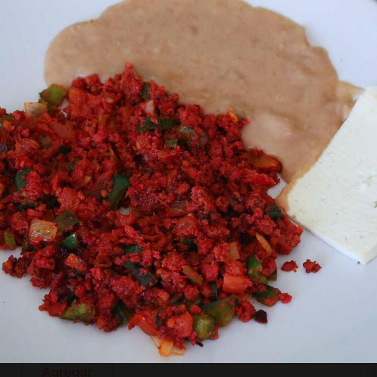 Chorizo con verduras