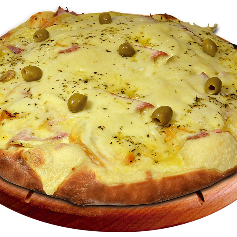 Presunto, Calabresa, Mussarela, e Catupiry original