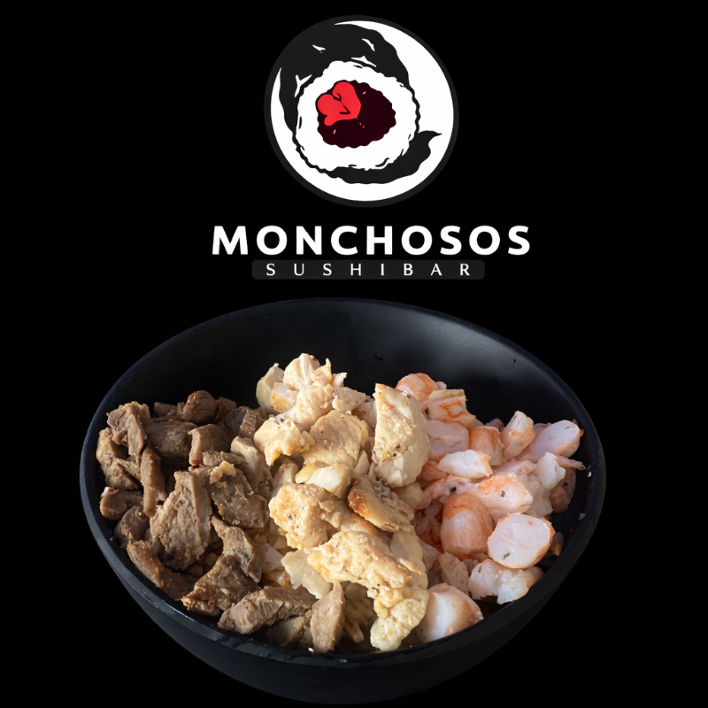 Arroz frito mixto con verduras