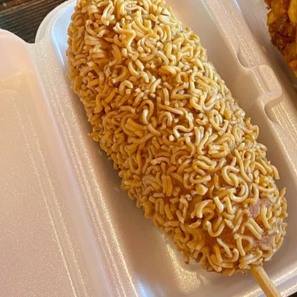 Banderilla Ramen de Queso