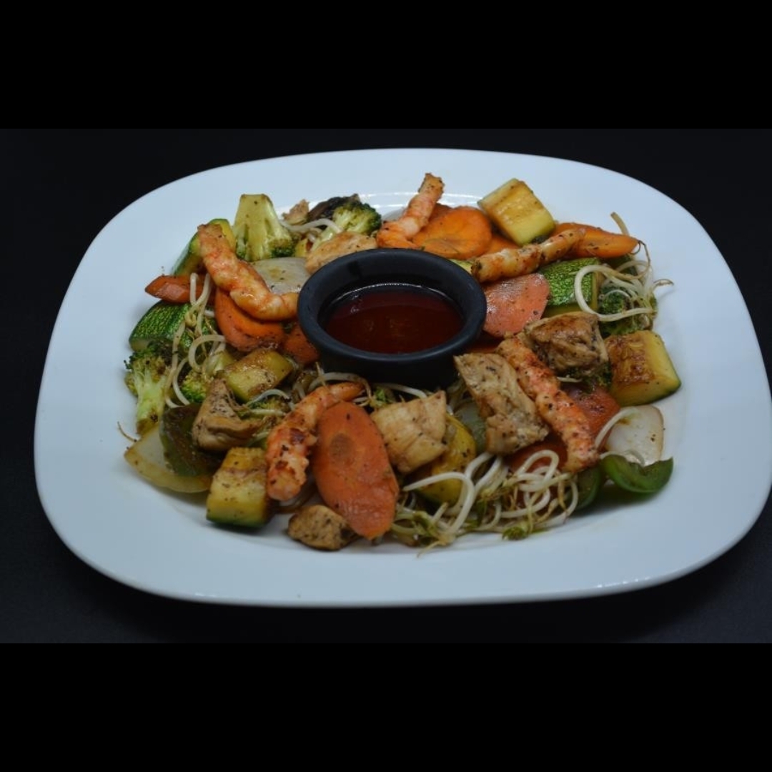 Teppanyaki de Camarón