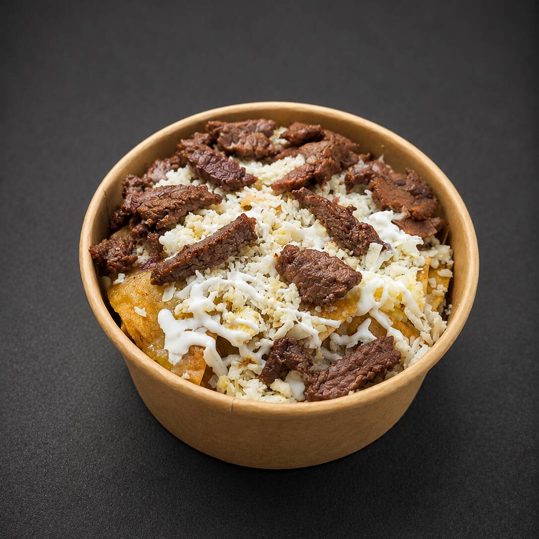 Orden de Chilaquiles con Arrachera