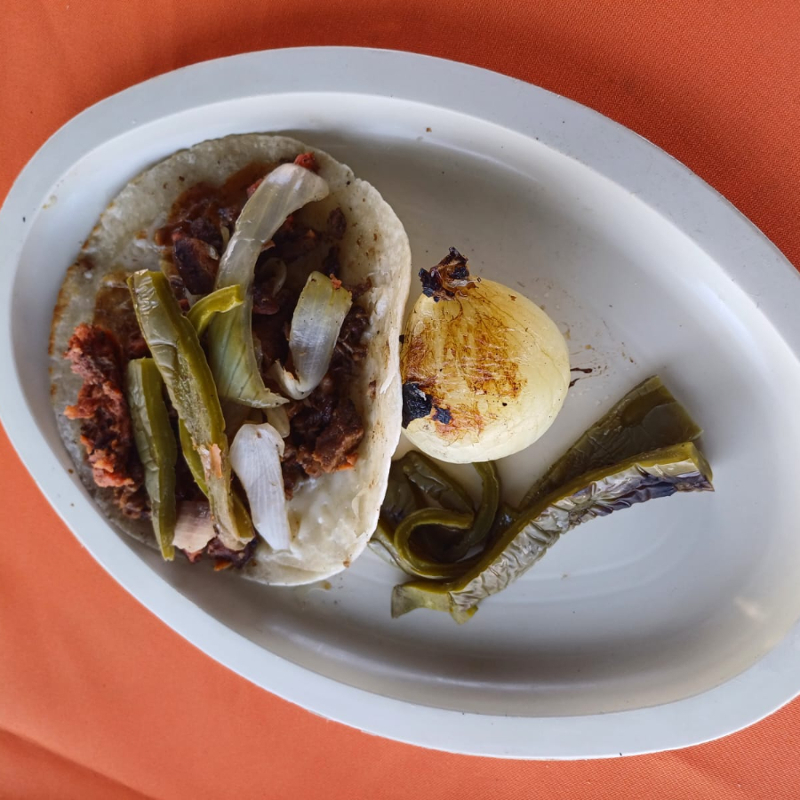 Quesadilla Harina Campechano (Asada y Chorizo)
